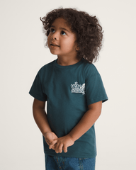 Kids Vans Little Kids Vans Entertainment T-Shirt in Mossy Olive Green