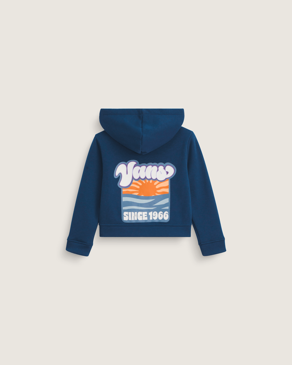 Kids Vans Little Kids Sundip Zip Hoodie in Deep Indigo Blue