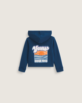 Kids Vans Little Kids Sundip Zip Hoodie in Deep Indigo Blue