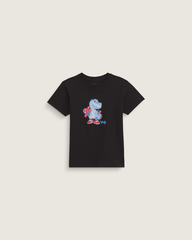 Kids Vans Little Kids Prehistoric Skater T-Shirt in Black