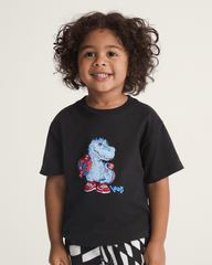 Kids Vans Little Kids Prehistoric Skater T-Shirt in Black