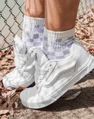 Sale Vans Knu Skool Shoe in True White