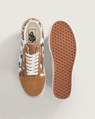 Sale Vans Old Skool Shoe in Camo Brown
