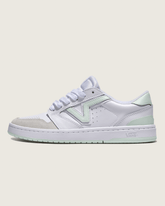 Sale Vans Lowland 2.0 Shoe in White / Mint Green