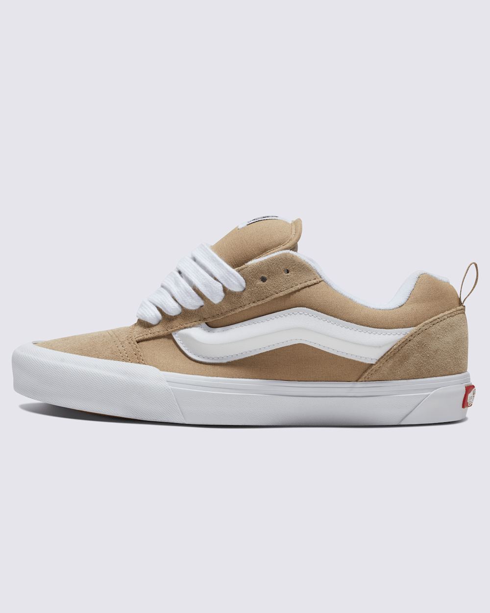 Sale Vans Knu Skool Shoe in Khaki Brown
