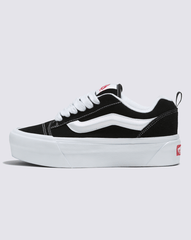 Sale Vans Knu Stack Shoe in Black / True White