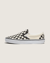 Sale Vans Classic Slip-On Checkerboard Shoe in Black / White