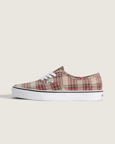 Sale Vans Authentic Shoe in Brown / Red