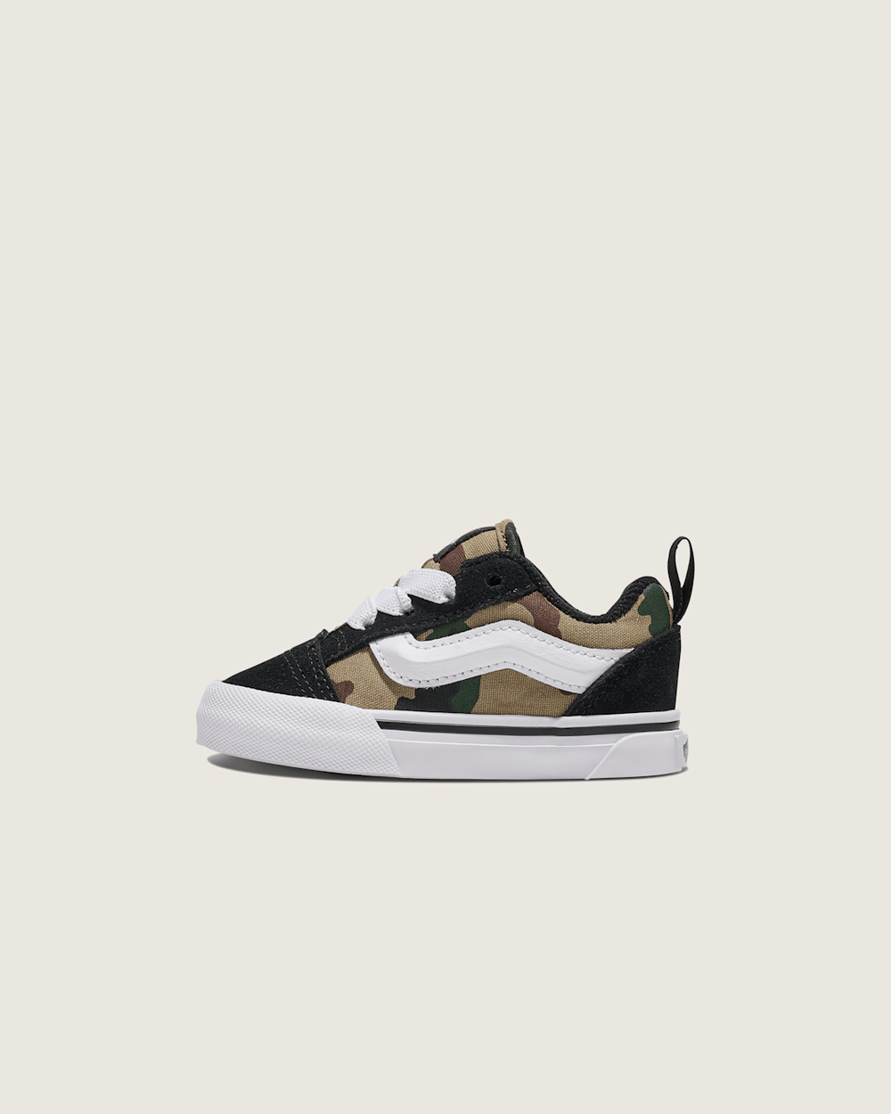 Kids|Sale Vans Toddler Knu Skool Shoe in Camo Jungle Green