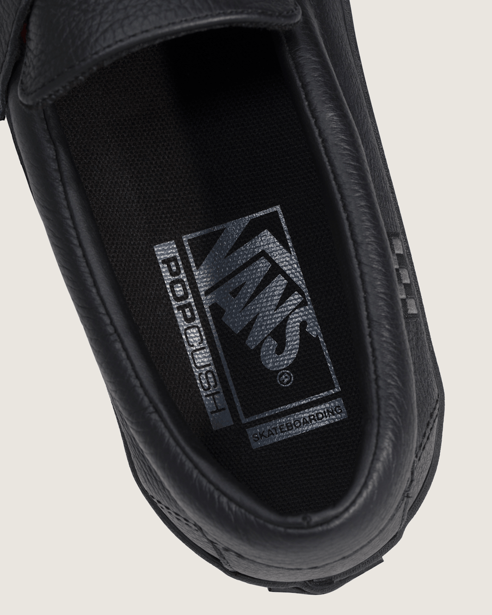 Women|Men Vans Skate Loafer Shoe in Black