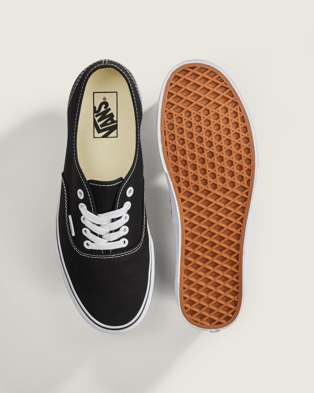 Women|Men Vans Authentic Black Classics Shoe