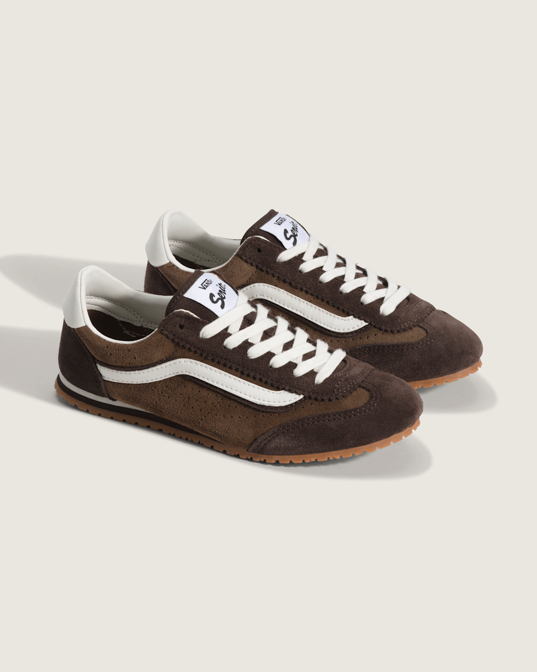 Women Vans Super Lowpro Shoe in Demitasse Brown