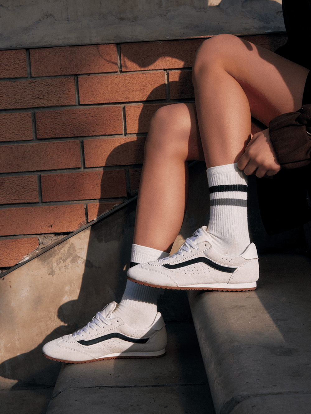 Women|Men Vans Super Lowpro Shoe in Marshmallow White