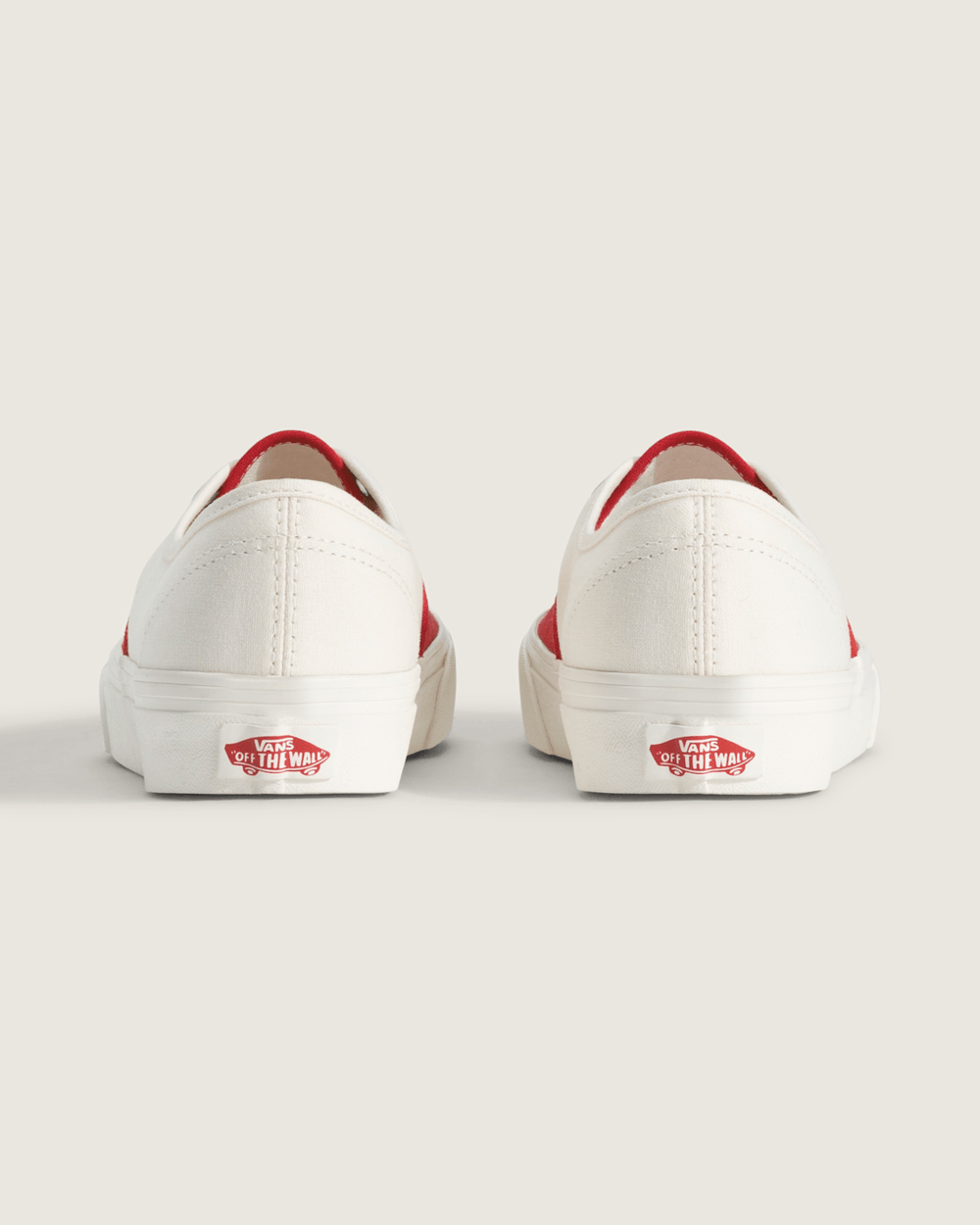 Women Vans Authentic Shoe in Racing Red