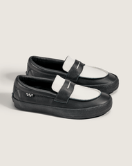 Women|Men Vans Skate Loafer Shoe in Black / White