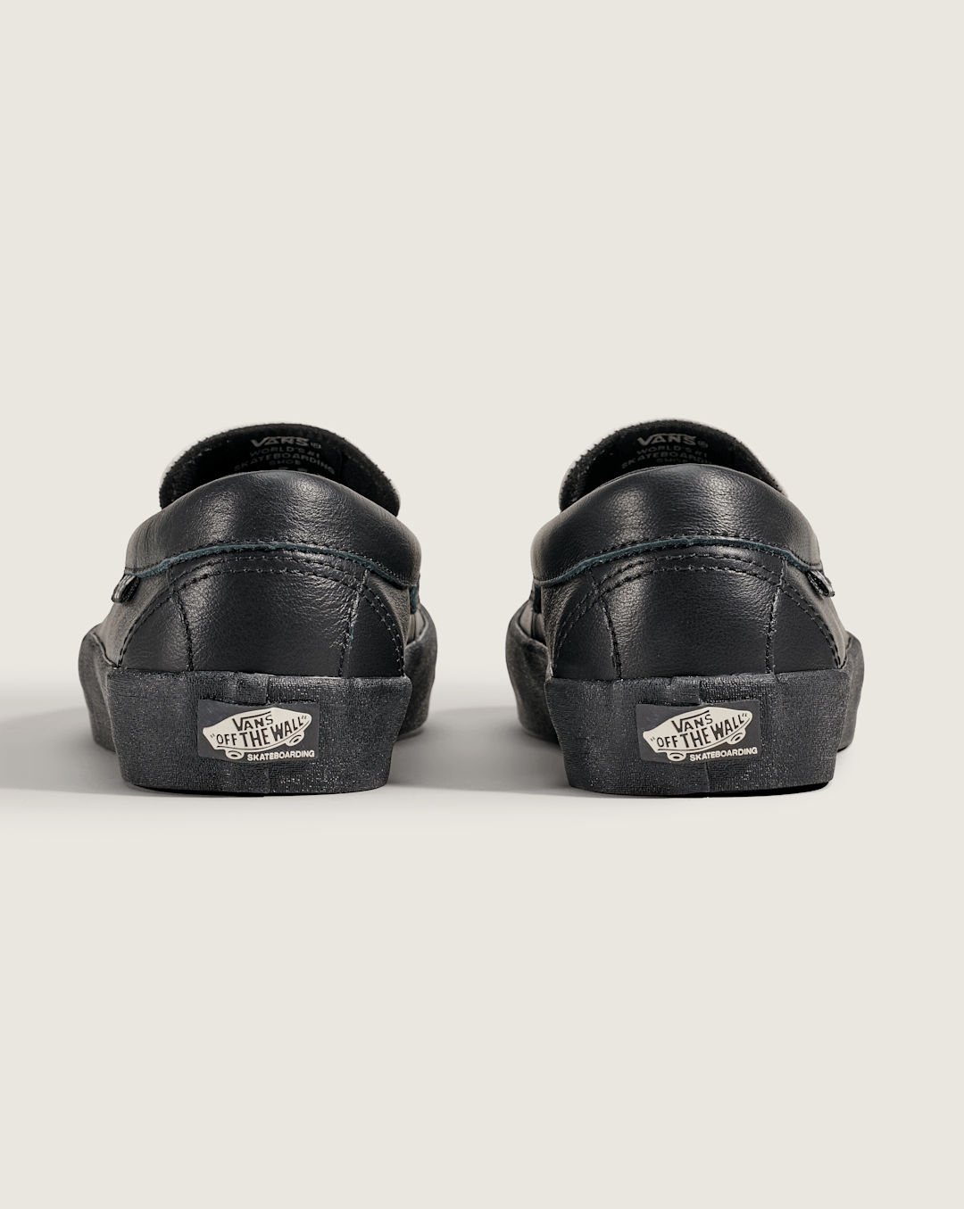 Women|Men Vans Skate Loafer Shoe in Black / White