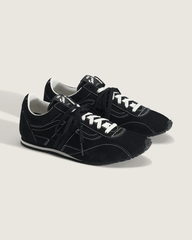 Women Vans Premium Super Lowpro Trainer in Black