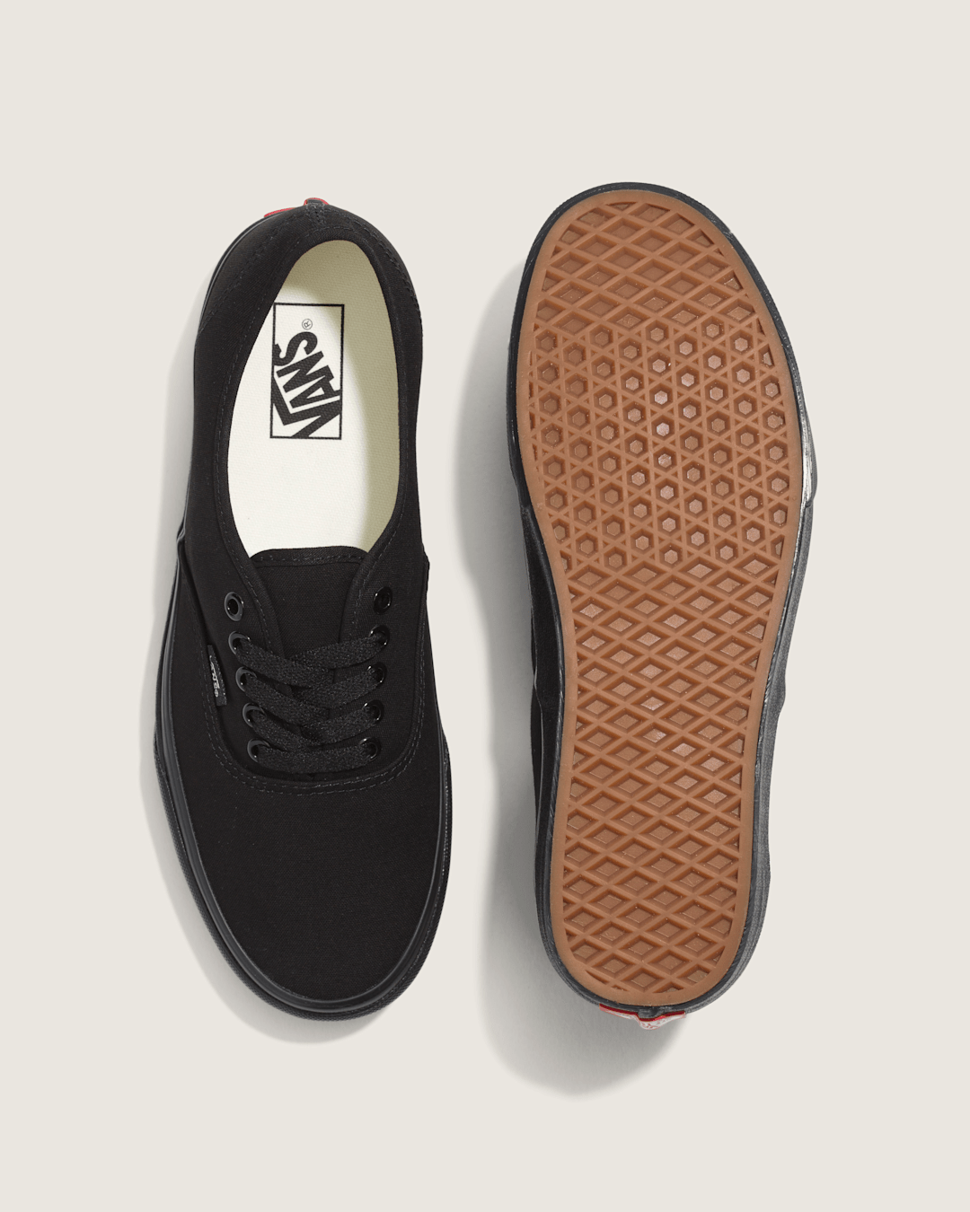 Women|Men Vans Authentic Black/Black Classics Shoe