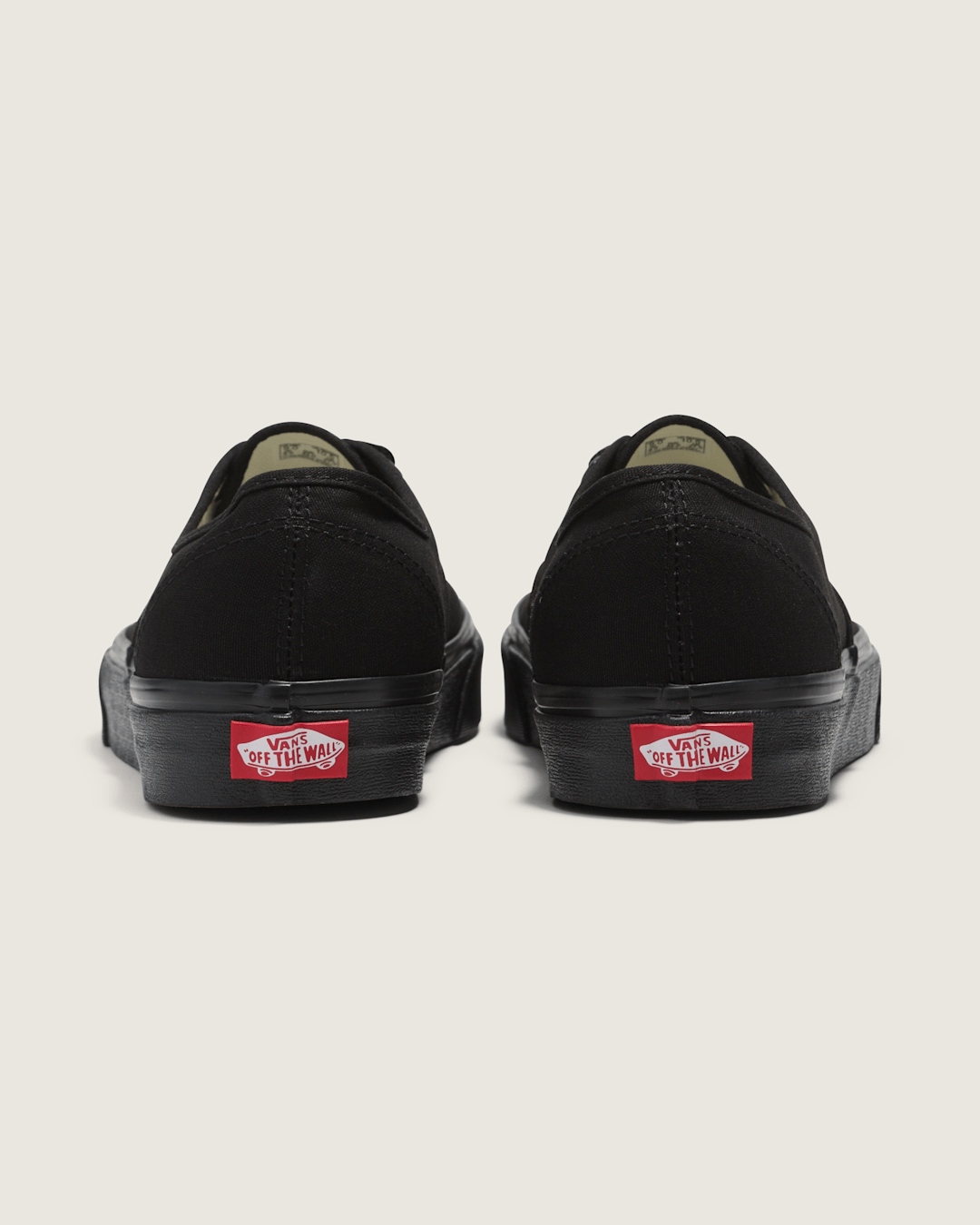 Women|Men Vans Authentic Black/Black Classics Shoe