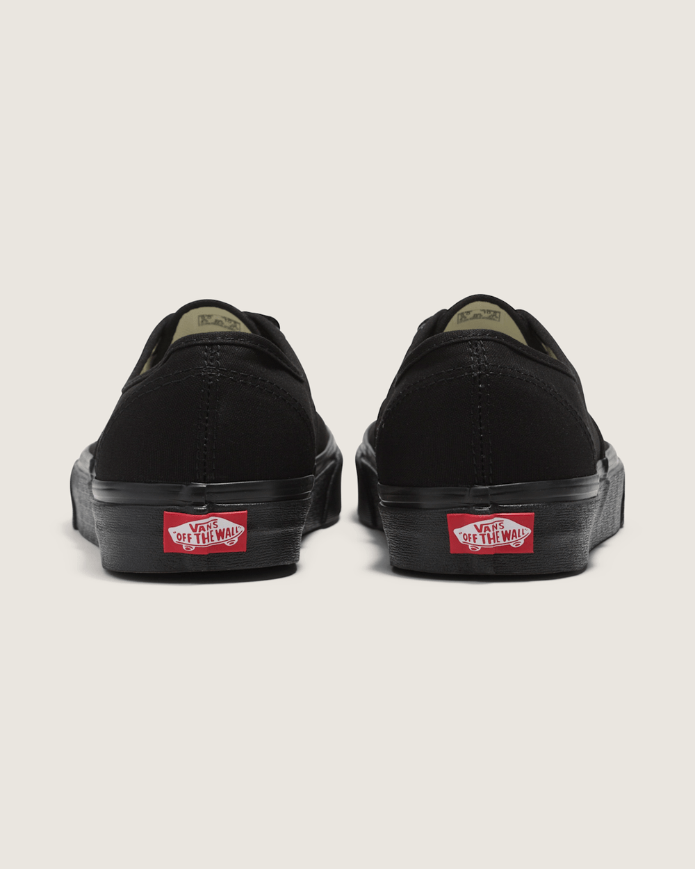 Women|Men Vans Authentic Black/Black Classics Shoe