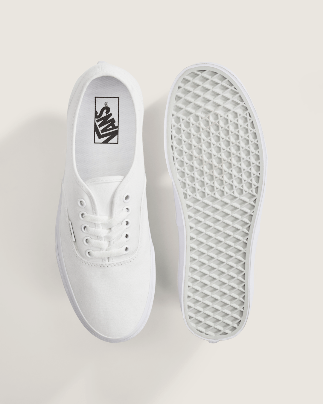 Women|Men Vans Authentic True White Classics Shoe