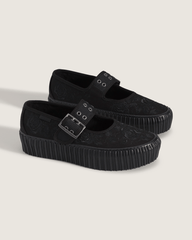 Women Vans Mary Jane Creeper Shoe in Spooky Black