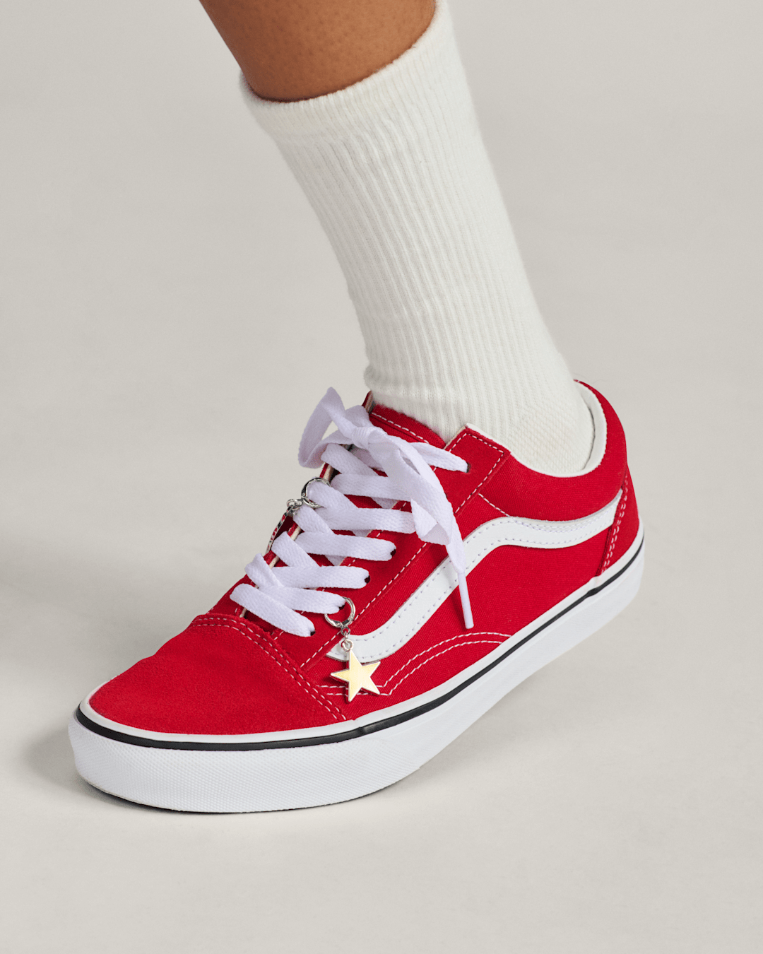 Women|Men Vans Vans Beaded Board Shoe Charm Set in Red