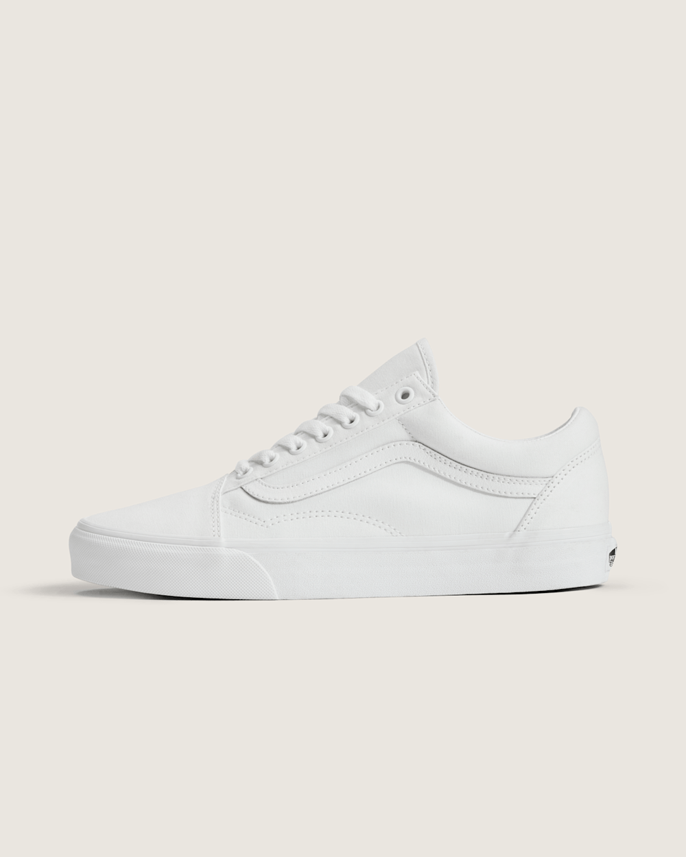 Women|Men Vans Old Skool True White Classics Shoe