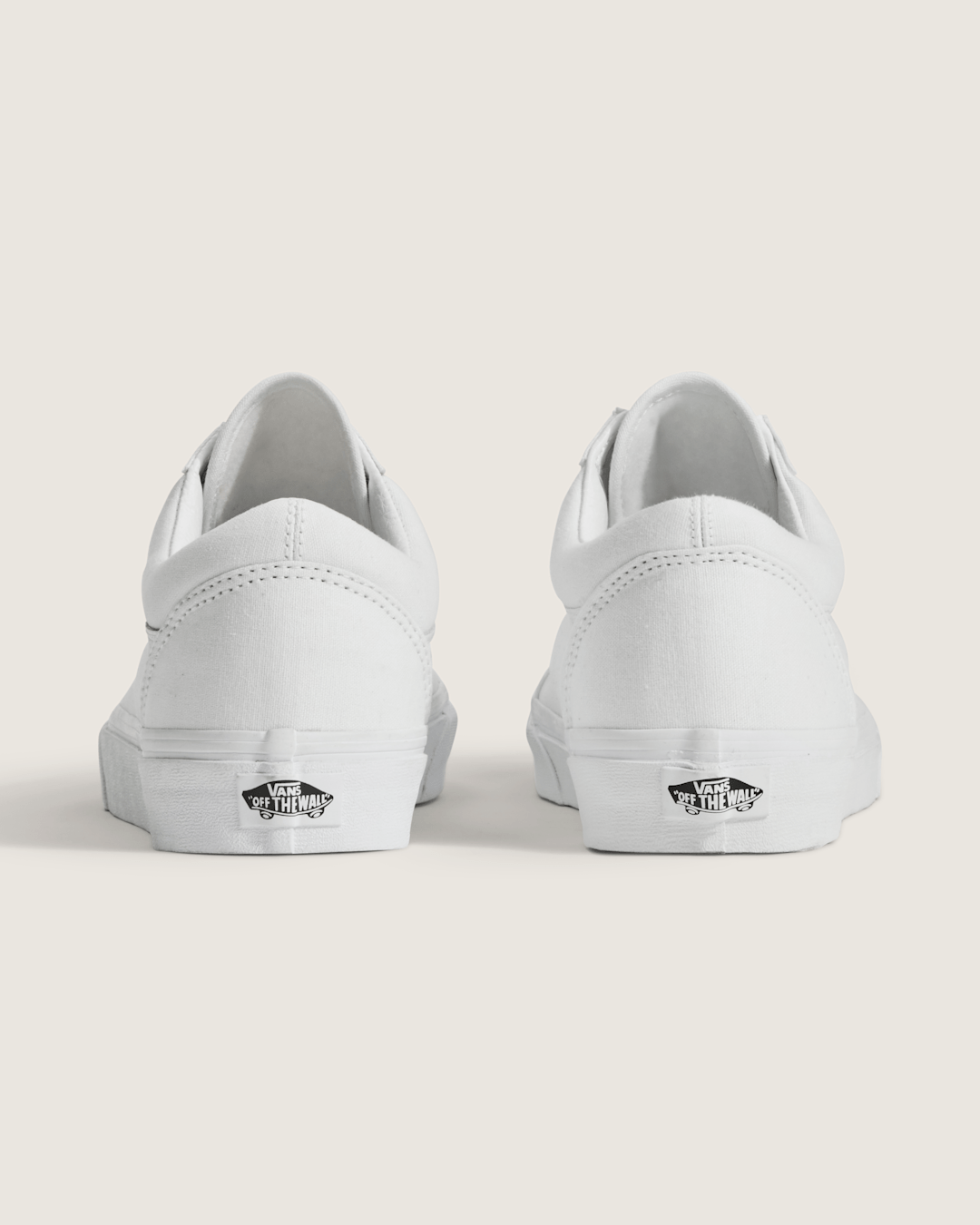Women|Men Vans Old Skool True White Classics Shoe
