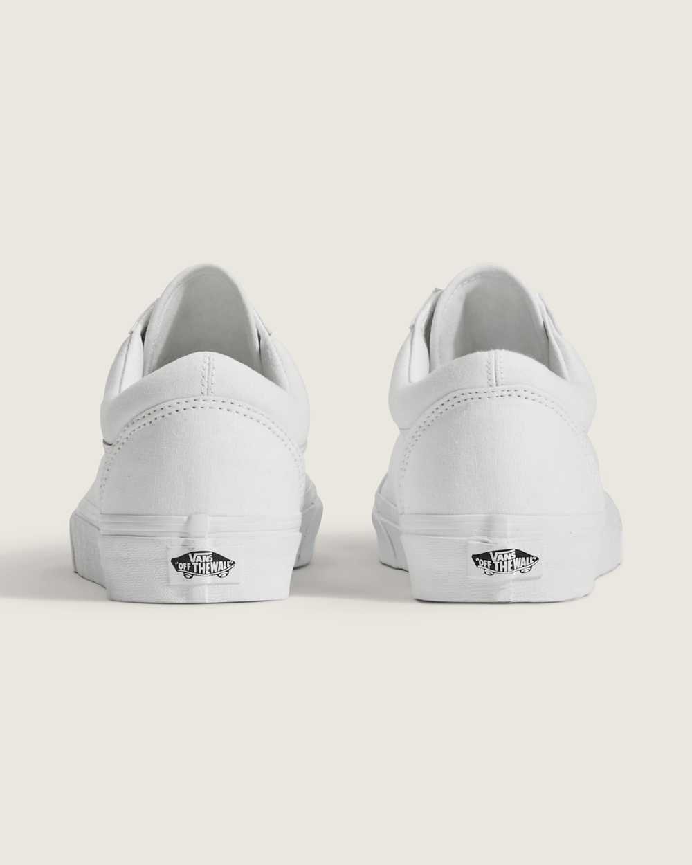 Women|Men Vans Old Skool True White Classics Shoe