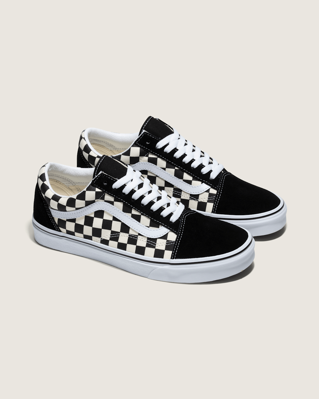 Women|Men Vans Old Skool Checkerboard Shoe in Checkerboard Black / White