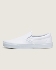 Women|Men Vans Classic Slip-On Shoe in True White