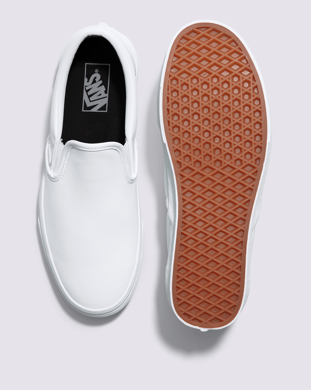 Women|Men Vans Classic Slip-On Shoe in True White