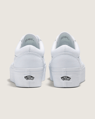 Women Vans Old Skool Stackform True White Shoe