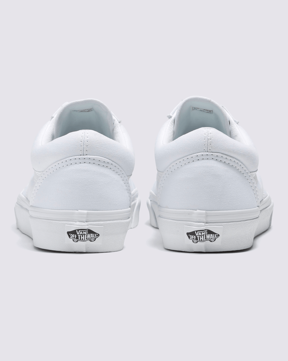 Women|Men Vans Old Skool Wide Canvas True White Classics Shoe