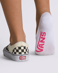 Women Vans Classic Canoodle 6.5-10 3 Pack White/Wild Orchid No Show Socks