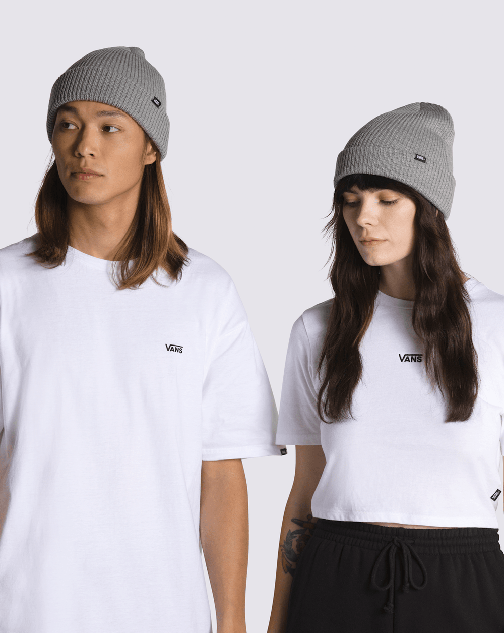 Women|Men Vans Core Basics Beanie Heather Grey