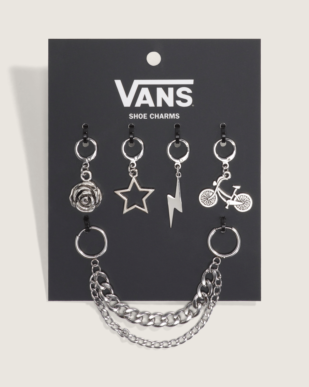 Women|Men Vans Vans Bold and Bloom Shoe Charm Set in Grey