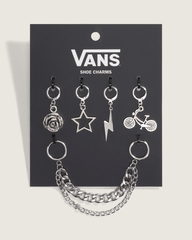 Women|Men Vans Vans Bold and Bloom Shoe Charm Set in Grey