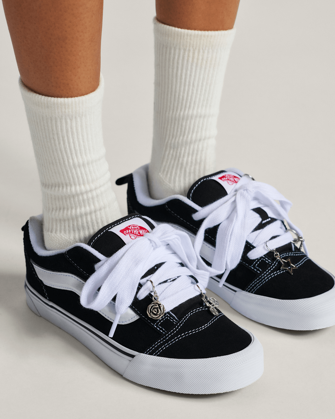 Women|Men Vans Vans Bold and Bloom Shoe Charm Set in Grey