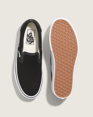 Women Vans Classic Slip-On Platform Shoe in Black / True White