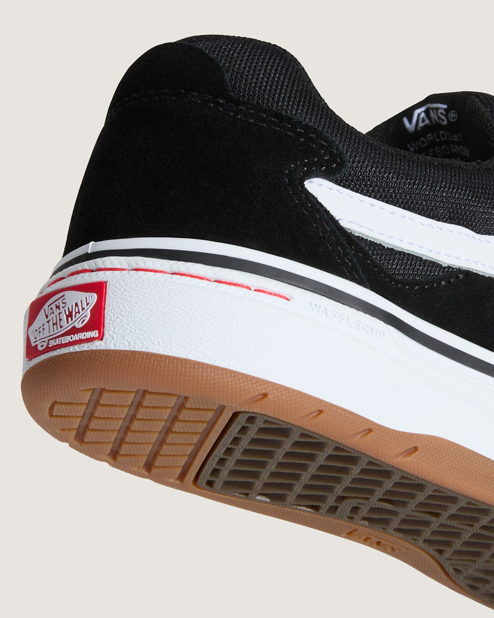 Women|Men Vans Skate Kyle Walker Wafflecup Shoe in Black / White