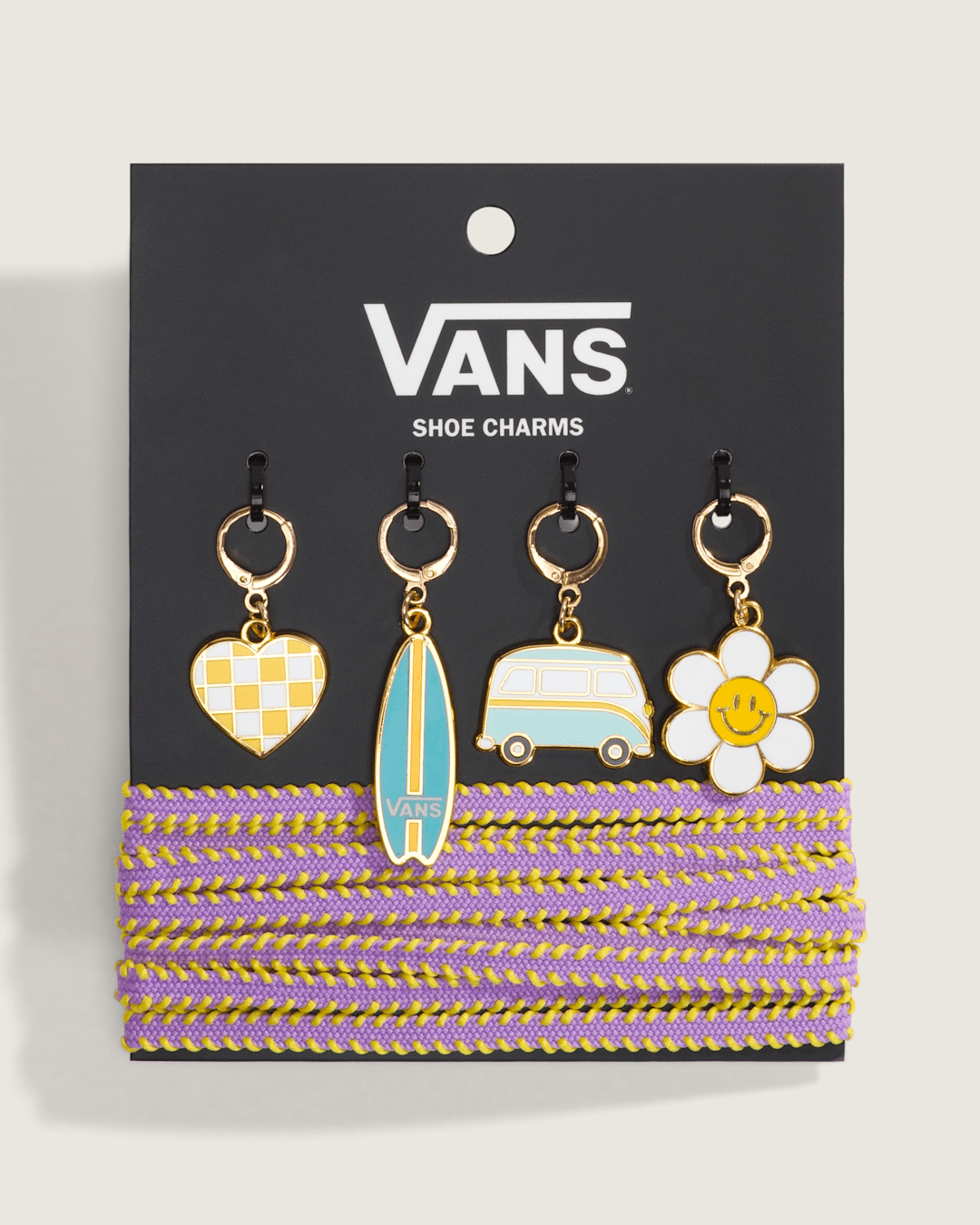 Women|Men|Kids Vans Vans Retro California Shoe Charm Set in Yellow