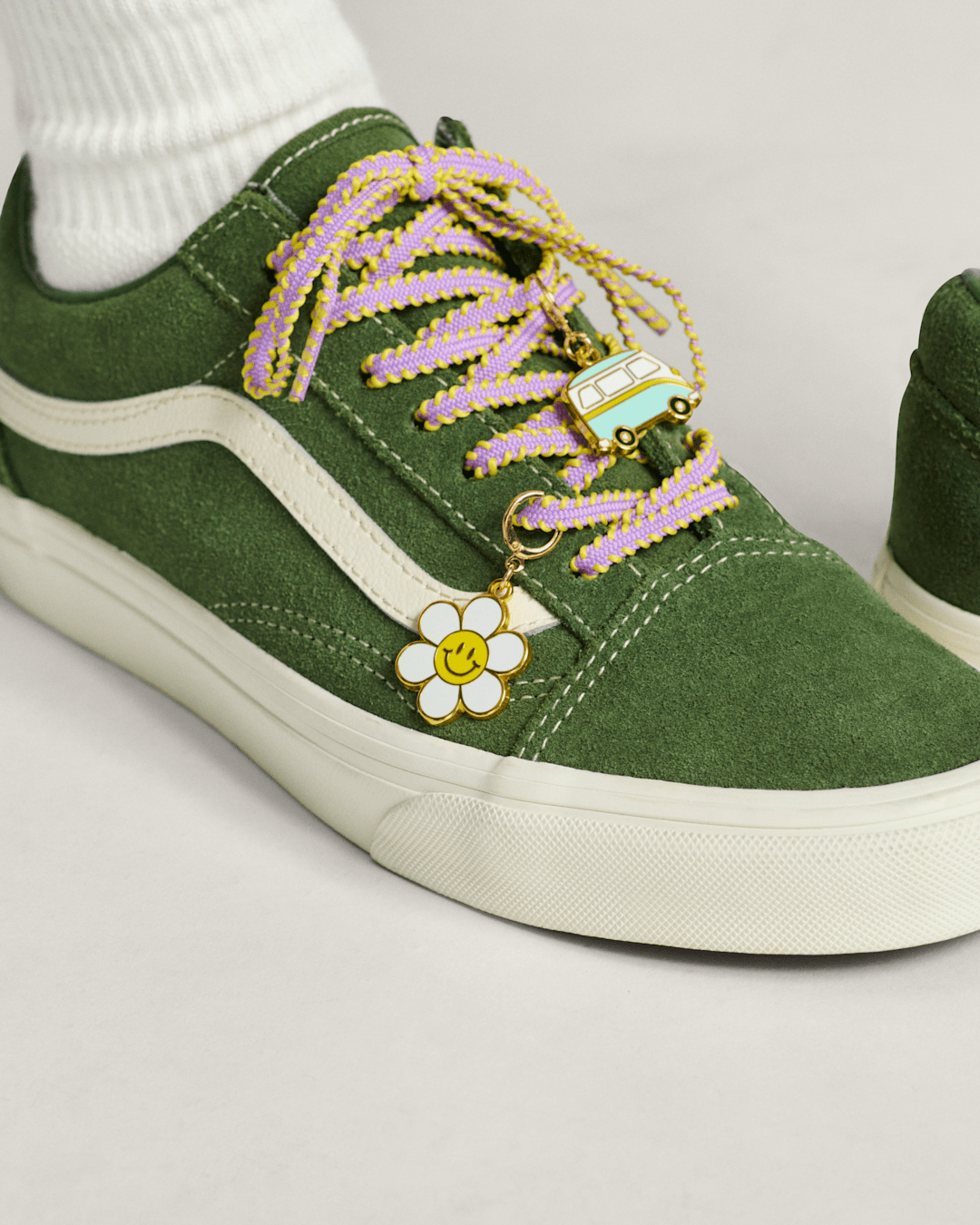 Women|Men|Kids Vans Vans Retro California Shoe Charm Set in Yellow