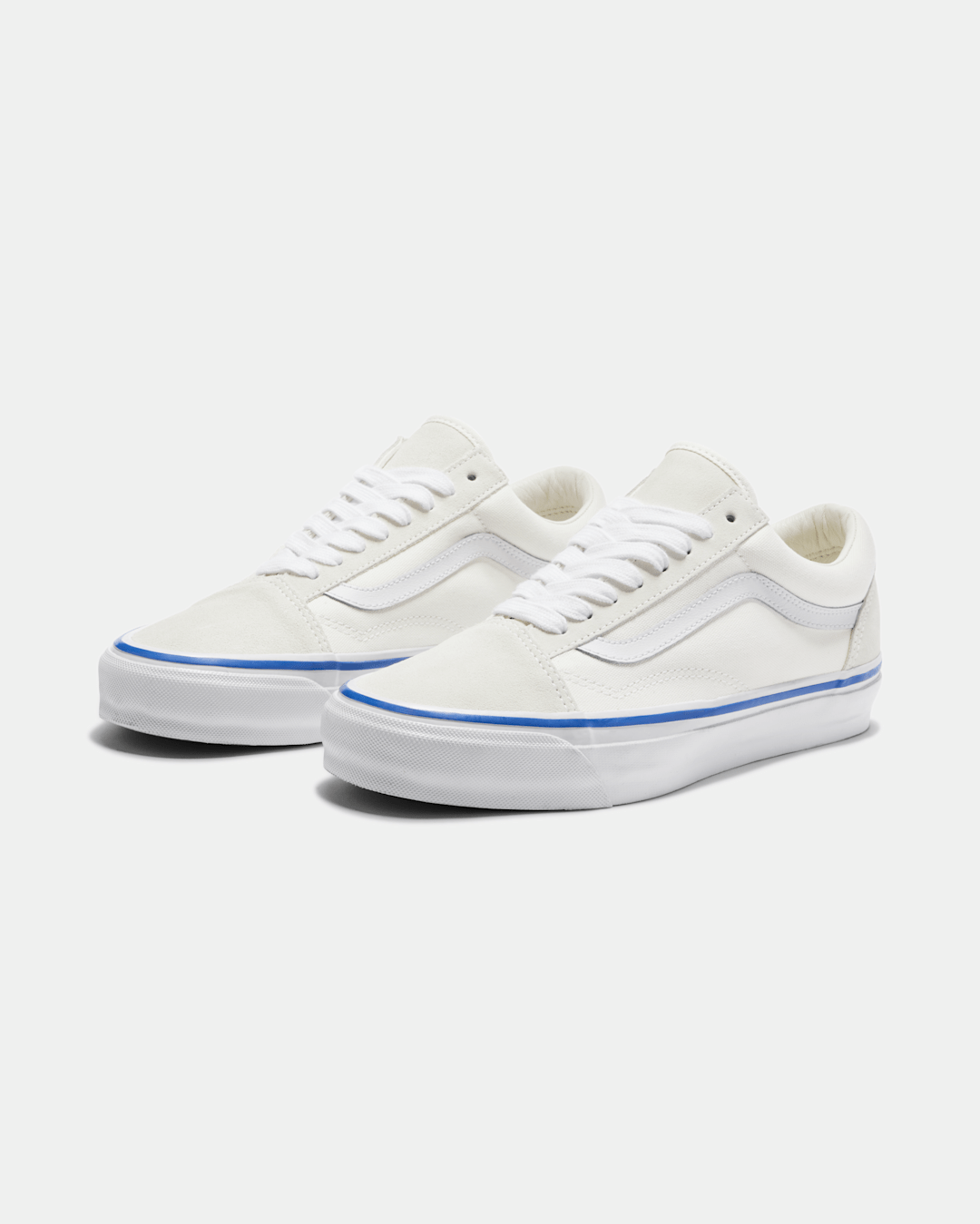 Women|Men Vans Premium Old Skool Shoe in Off White / White