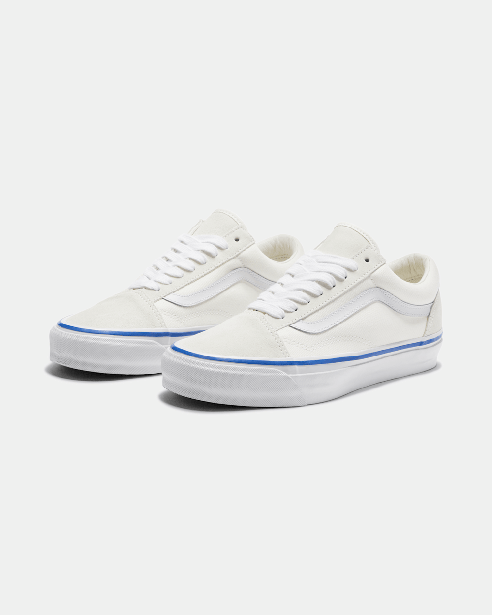 Women|Men Vans Premium Old Skool Shoe in Off White / White