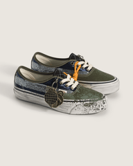 Women Vans Premium Authentic "Charms" Shoe in Green / Blue