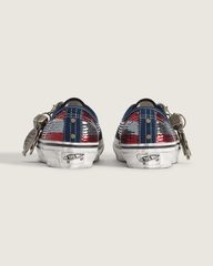 Women|Men Vans Premium Authentic "Charms" Shoe in Red / Navy