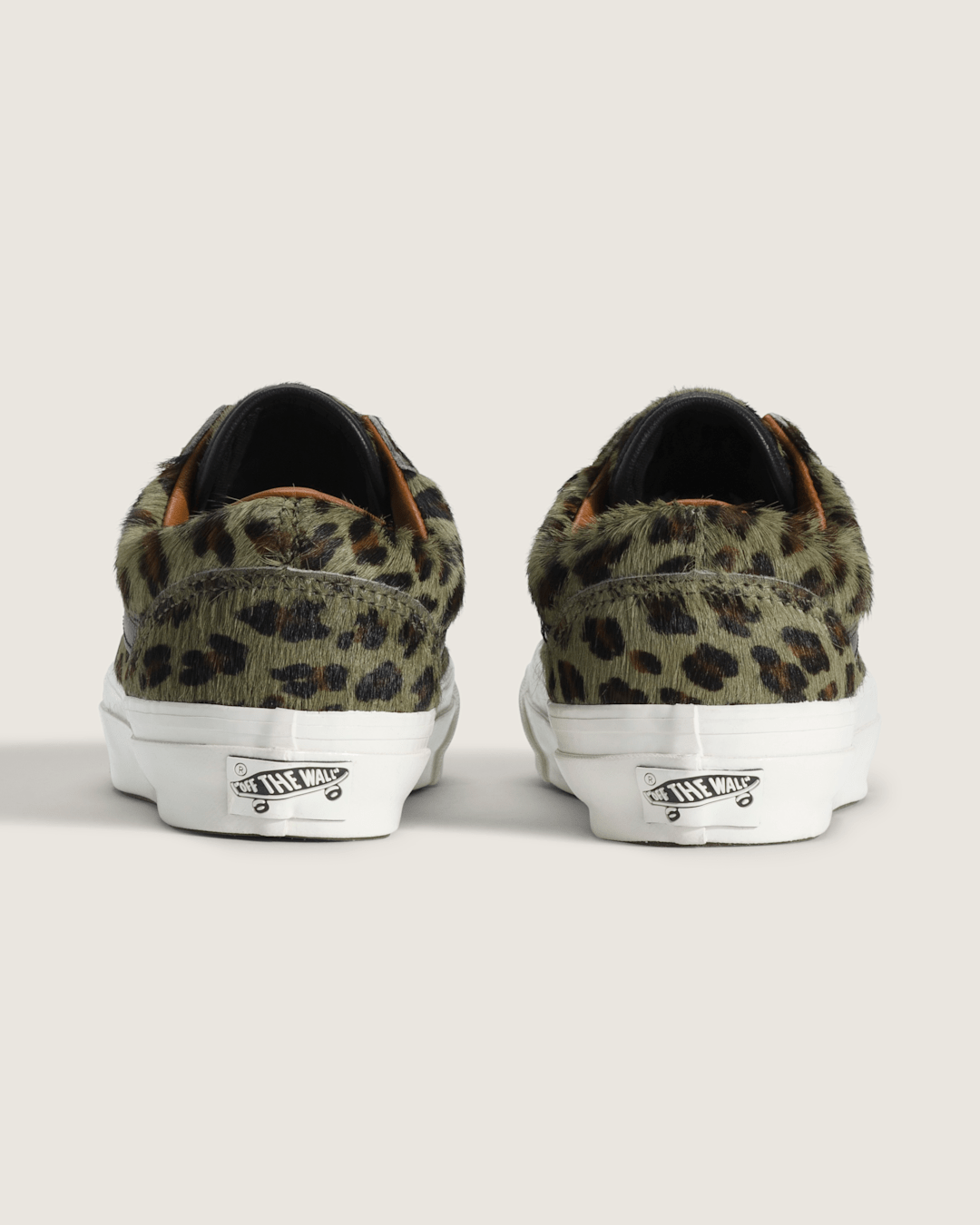 Women Vans Premium Old Skool 36 Shoe in Cheetah Olive Green