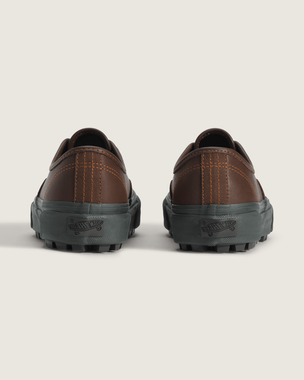 Women Vans Premium Authentic V-Lug Shoe in Potting Soil Brown